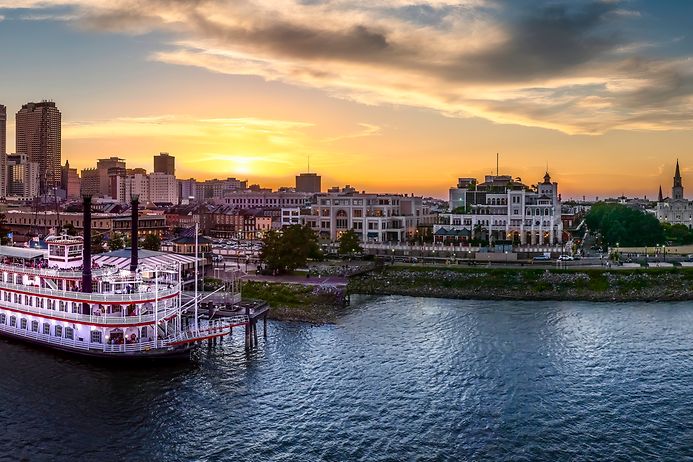 New Orleans ist besonders häufig von Unwettern betroffen (© Gettyimages / Larry Gibson)